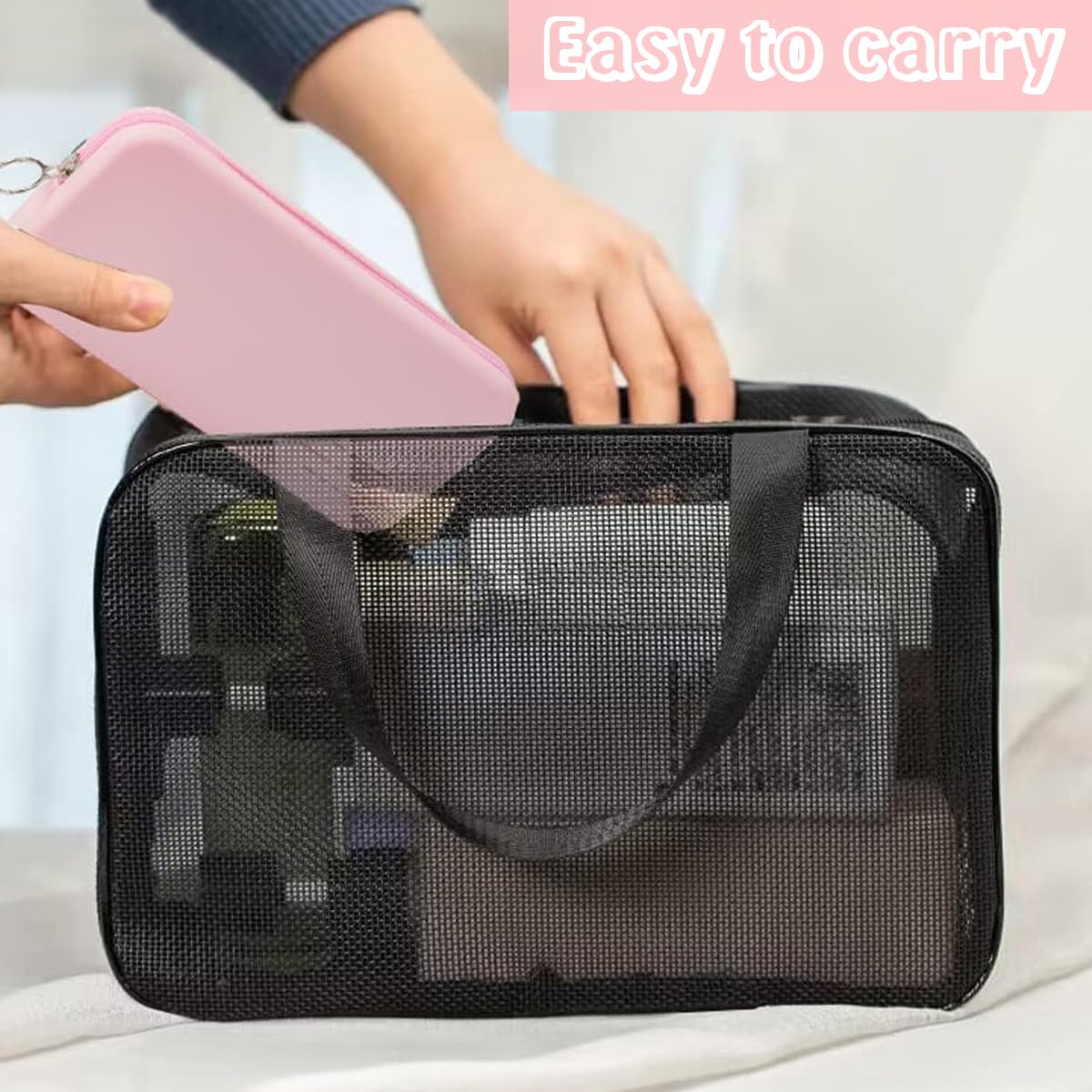 MAYCREATE Makeup Brush Holder Silicone Travel Cosmetic Makeup Brush Pouch Zipper Makeup Brush Organizer Portable Make Up Brushes Bag for Travel Dustproof Beauty Tool - Pink MAYCREATE Makeup Brush Holder Silicone Travel Cosmetic Makeup Brush Pouch Zipper Makeup Brush Organizer Portable Make Up Brushes Bag for Travel Dustproof Beauty Tool - Pink